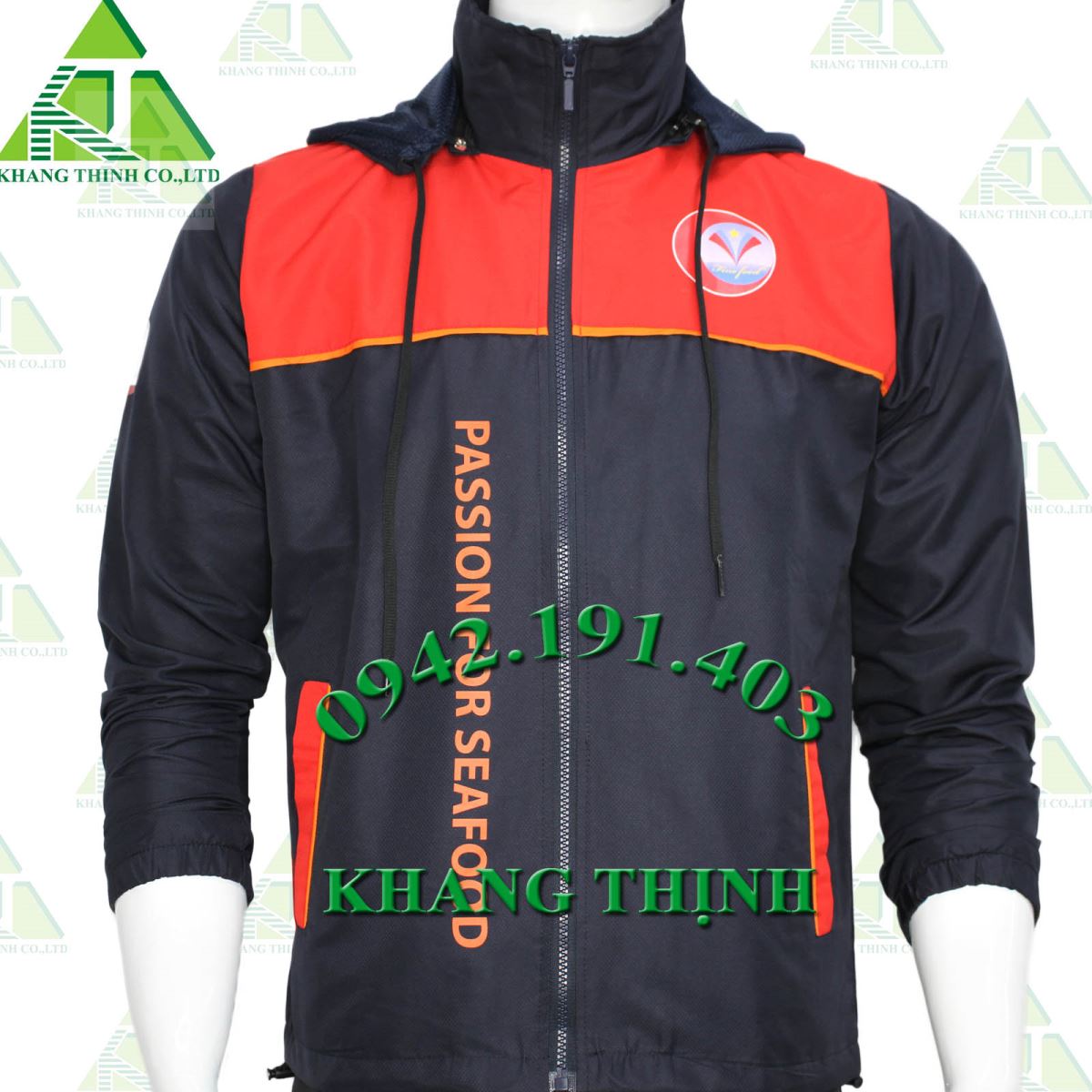 Áo Khoác Đồng Phục Thực Phẩm Việt
